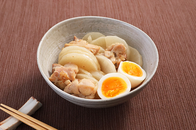 鶏肉と大根の煮物