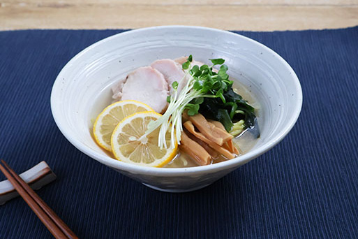 ゆずとレモンの塩ラーメン