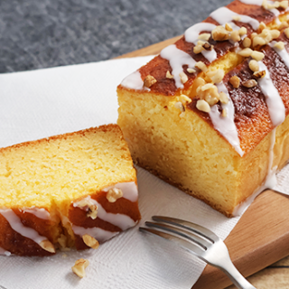 しっとり甘酒レモンパウンドケーキ