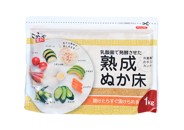熟成発酵ぬか床 乳酸菌で発酵させた熟成ぬか床｜商品紹介｜漬けるドットコム