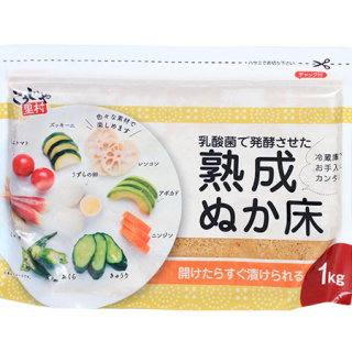 乳酸菌で発酵させた熟成ぬか床